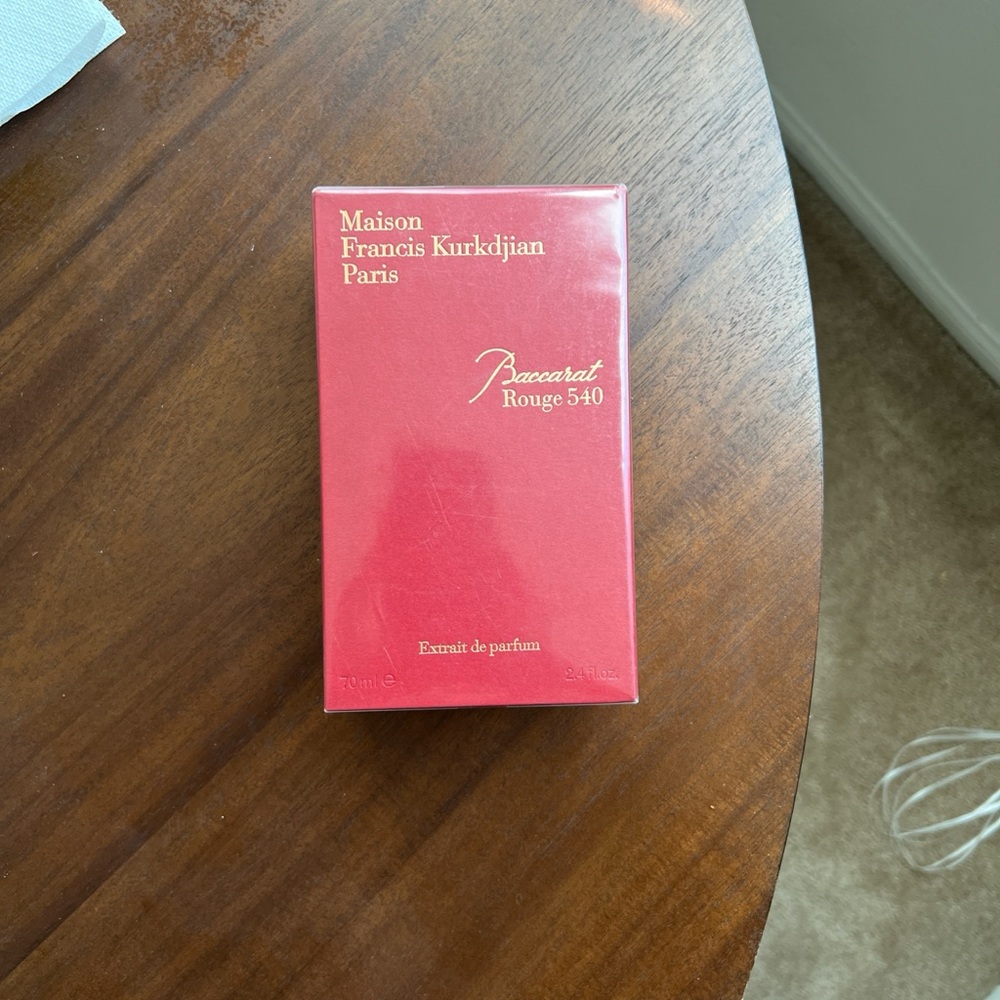Maison Francis Kurkdjian Red and Gold Fragrance Box